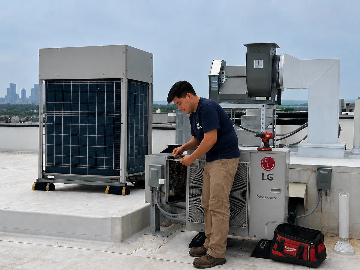Commercial HVAC portfolio management